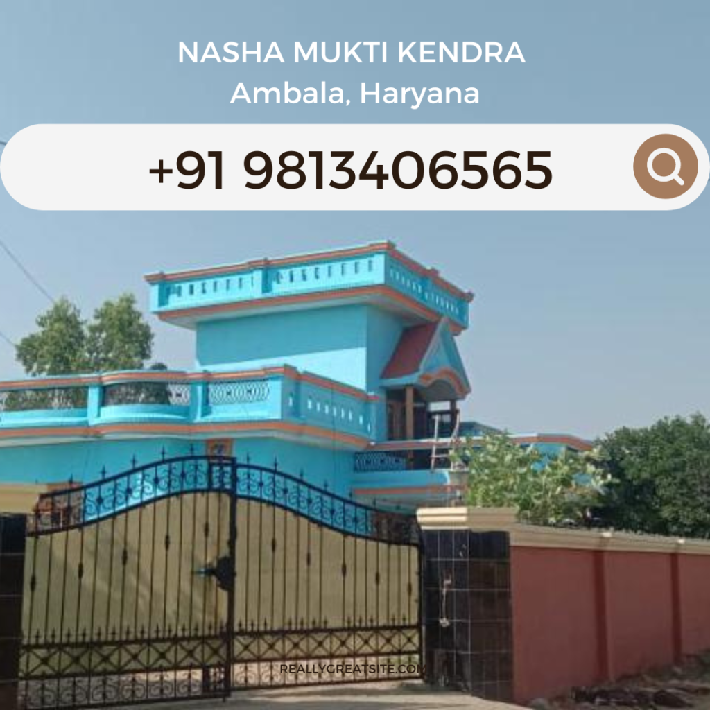 Golden Future Foundation Nasha Mukti Kendra in Ambala Haryana.